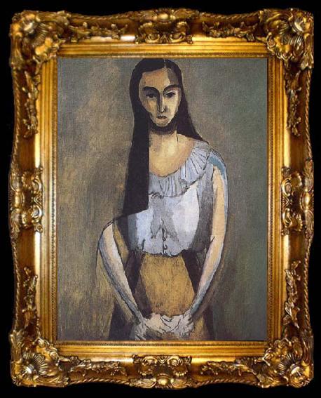 framed  Henri Matisse The Italian Woman (mk35), ta009-2